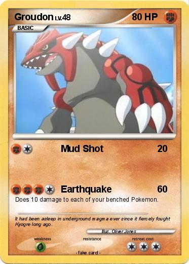 Pokemon Groudon