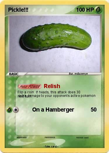 Pokemon Pickle!!!