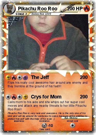 Pokemon Pikachu Roo Roo