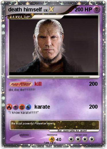 Pokemon death himself