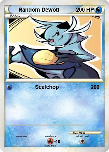 Pokemon Random Dewott