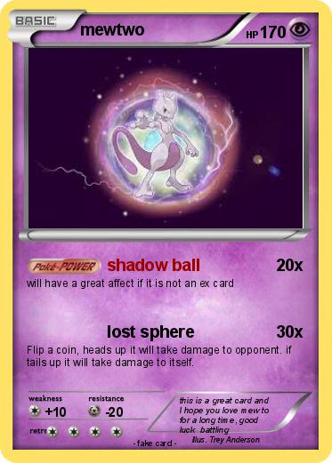 Pokemon mewtwo