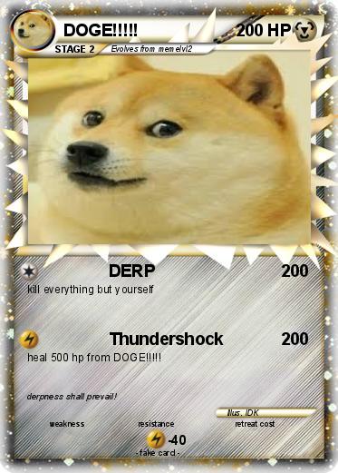 Pokemon DOGE!!!!!
