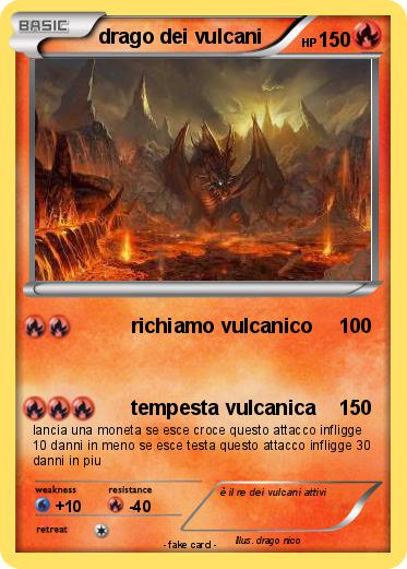 Pokemon drago dei vulcani