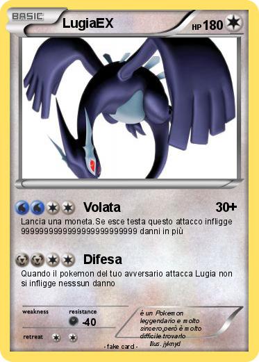 Pokemon LugiaEX