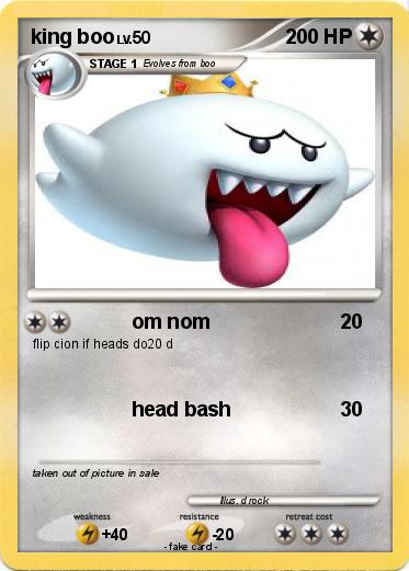 Pokemon king boo