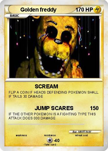 Pokemon Golden freddy