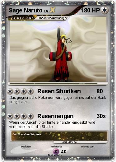Pokemon Sage Naruto