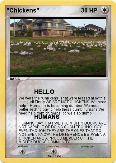 Pokemon "Chickens"