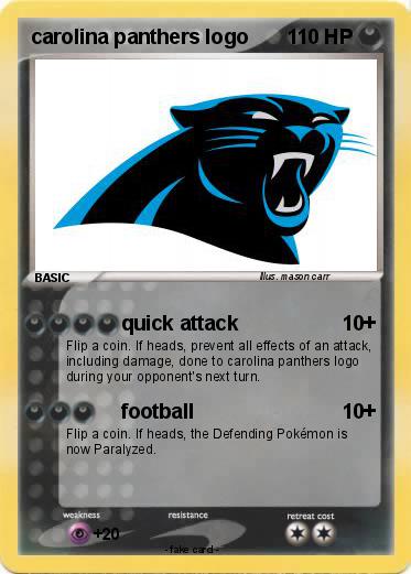Pokemon carolina panthers logo