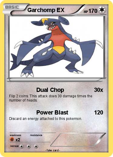 Pokemon Garchomp EX