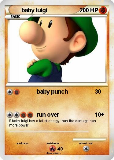 Pokemon baby luigi