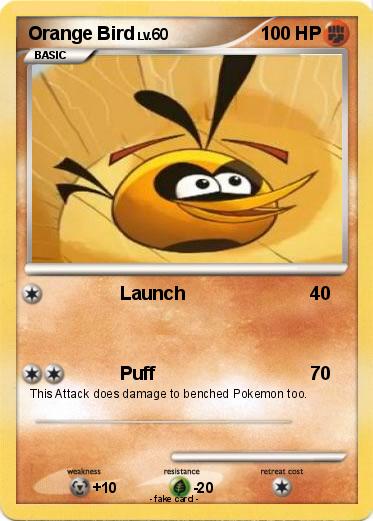 Pokemon Orange Bird
