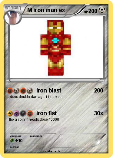 Pokemon M iron man ex