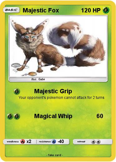 Pokemon Majestic Fox