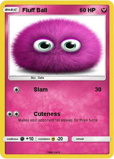 Pokemon Fluff Ball
