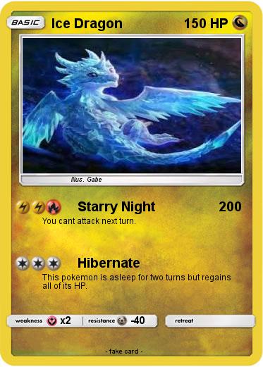 Pokemon Ice Dragon