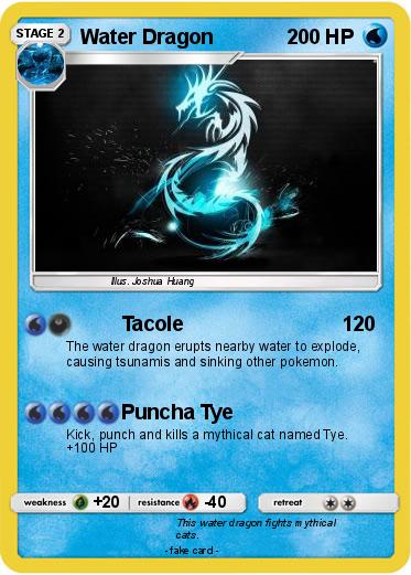 Pokemon Water Dragon