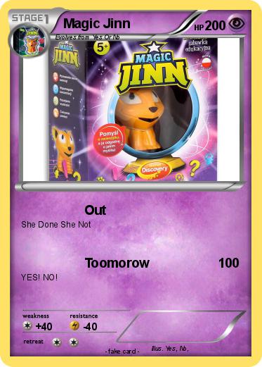 Pokemon Magic Jinn