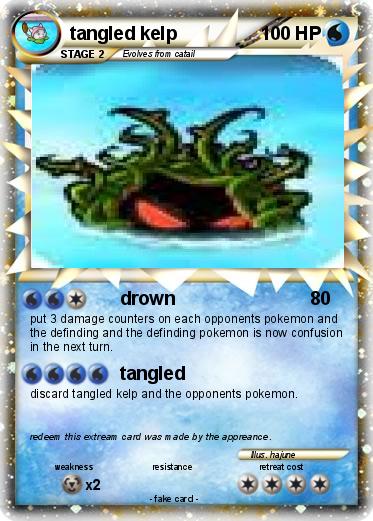 Pokemon tangled kelp