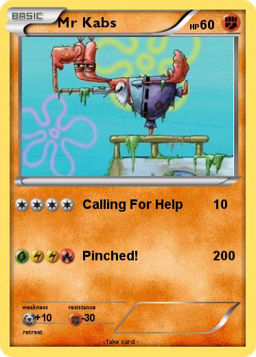 Pokemon Mr Kabs