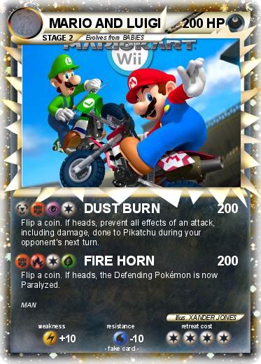 Pokemon MARIO AND LUIGI