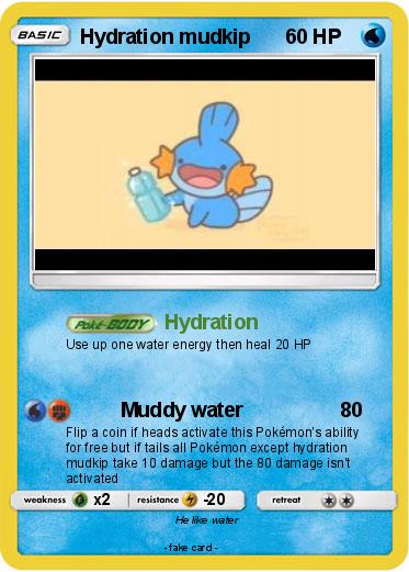 Pokemon Hydration mudkip