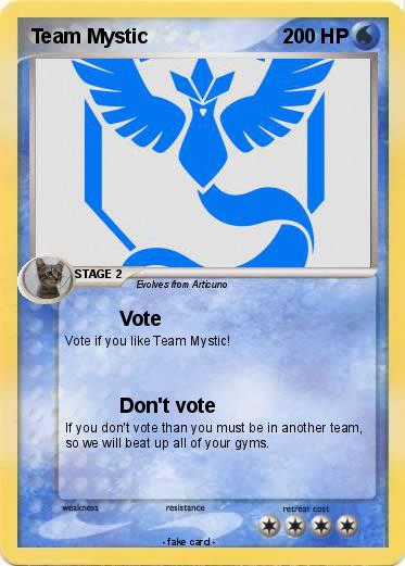 Pokemon Team Mystic