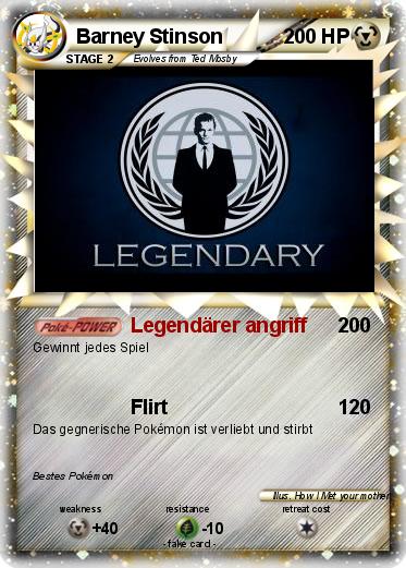 Pokemon Barney Stinson