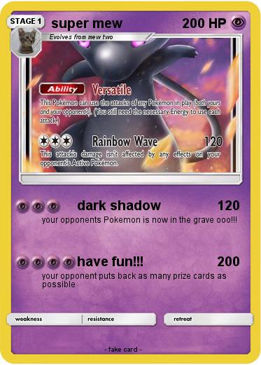 Pokemon super mew