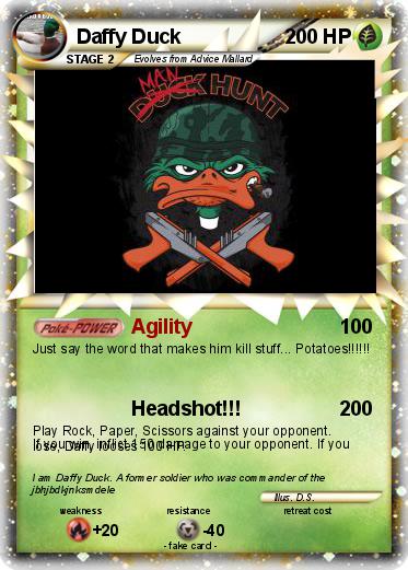 Pokemon Daffy Duck