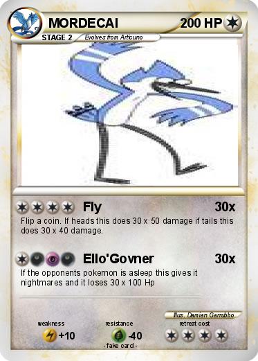 Pokemon MORDECAI