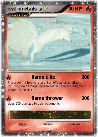 Pokemon real ninetails