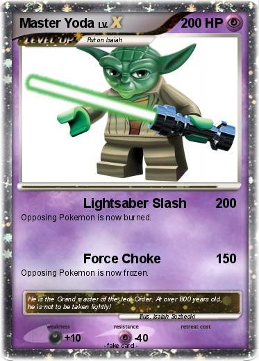 Pokemon Master Yoda