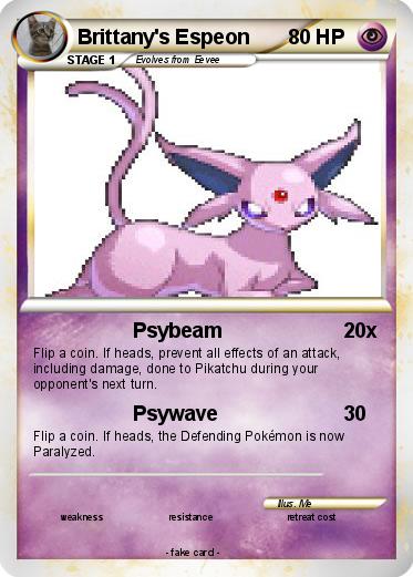Pokemon Brittany's Espeon