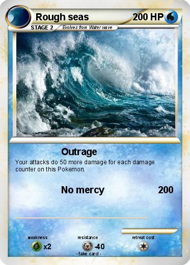 Pokemon Rough seas