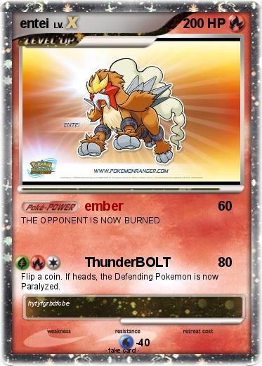 Pokemon entei