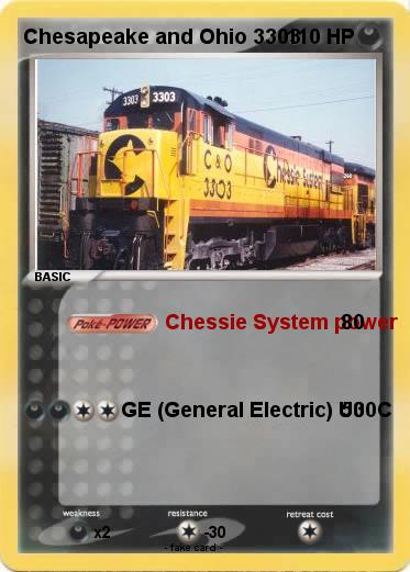 Pokemon Chesapeake and Ohio 3303