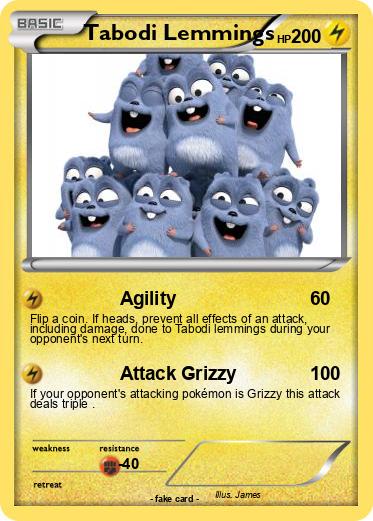 Pokemon Tabodi Lemmings