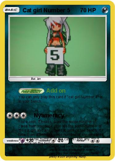 Pokemon Cat girl Number 5