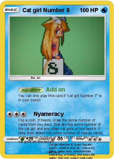 Pokemon Cat girl Number 8