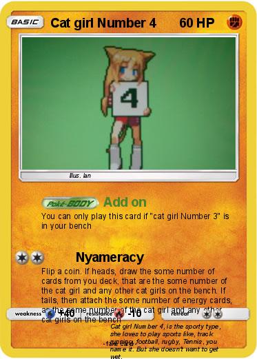 Pokemon Cat girl Number 4