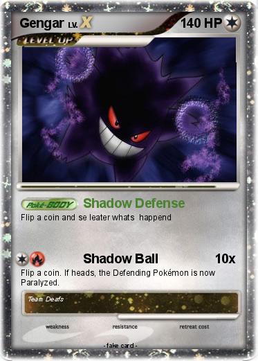 Pokemon Gengar