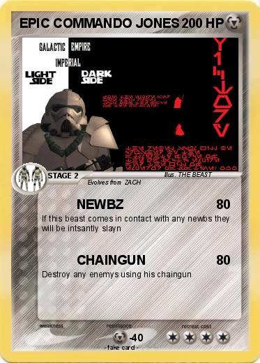 Pokemon EPIC COMMANDO JONES