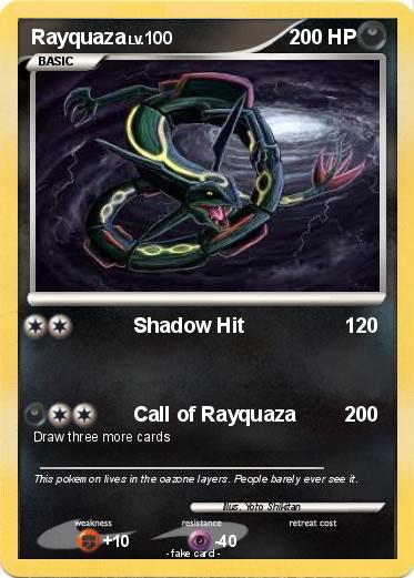 Pokemon Rayquaza