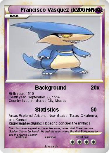 Pokemon Francisco Vasquez de Coronado