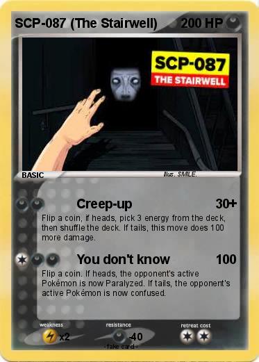 Pokemon SCP-087 (The Stairwell)
