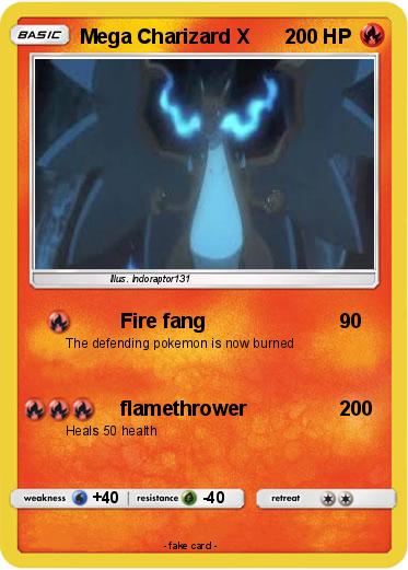 Pokemon Mega Charizard X