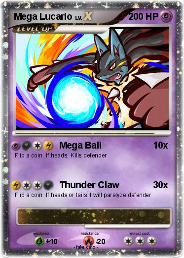 Pokemon Mega Lucario