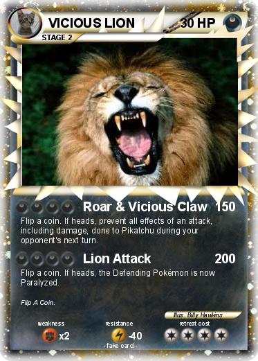 Pokemon VICIOUS LION